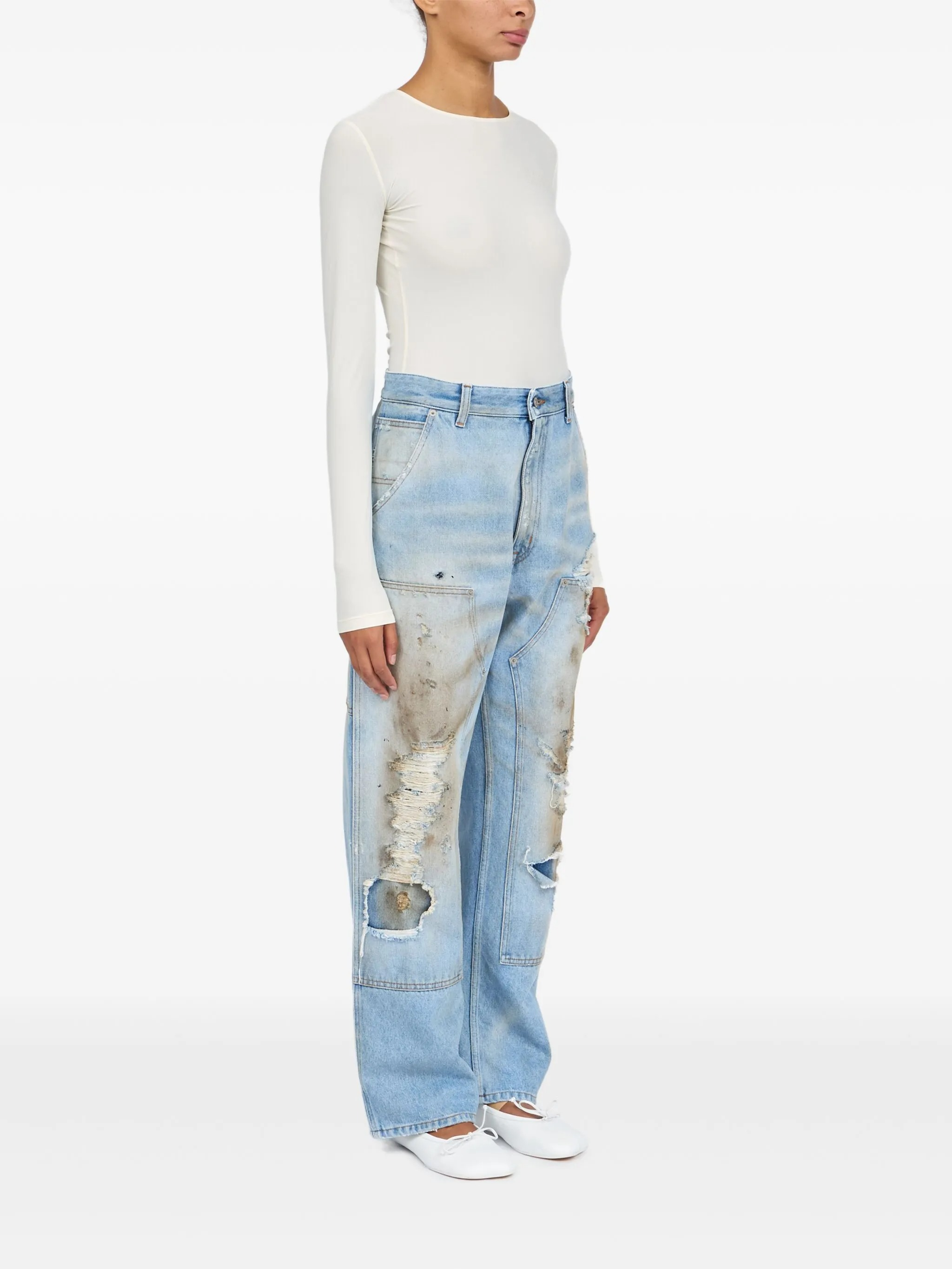 [MM6 Maison Margiela] Jeans SS25 S62LB0183M30018