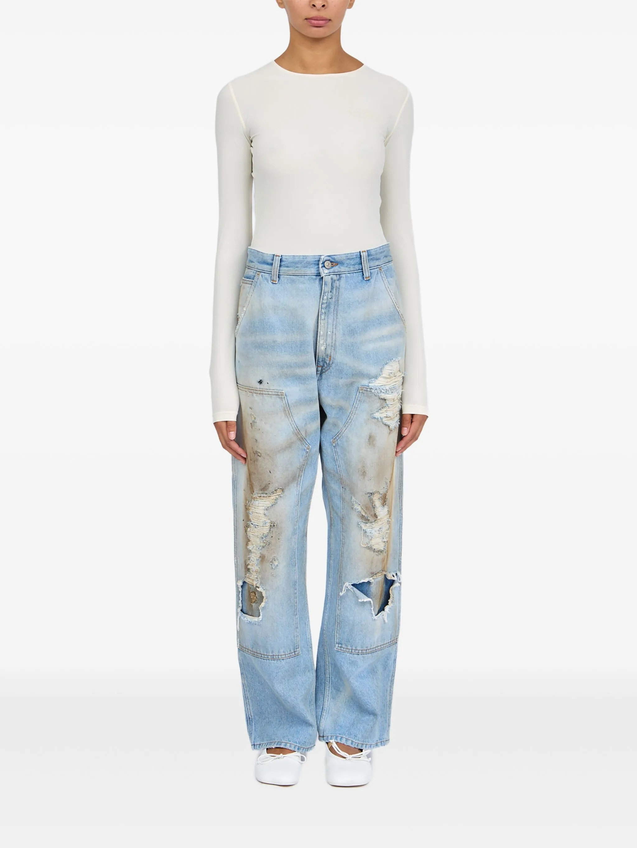 [MM6 Maison Margiela] Jeans SS25 S62LB0183M30018
