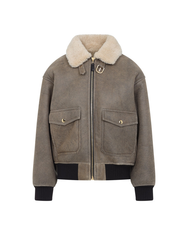 [Celine] Leather Jacket FW25 2EB60674R
