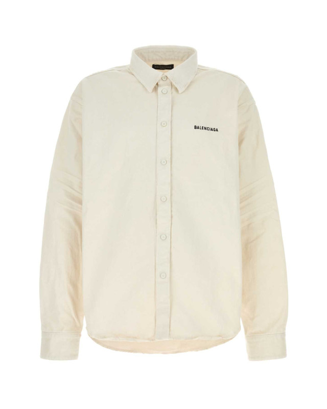 [Balenciaga] Shirts Long Sleeve SS25 822840TRWA5 9000