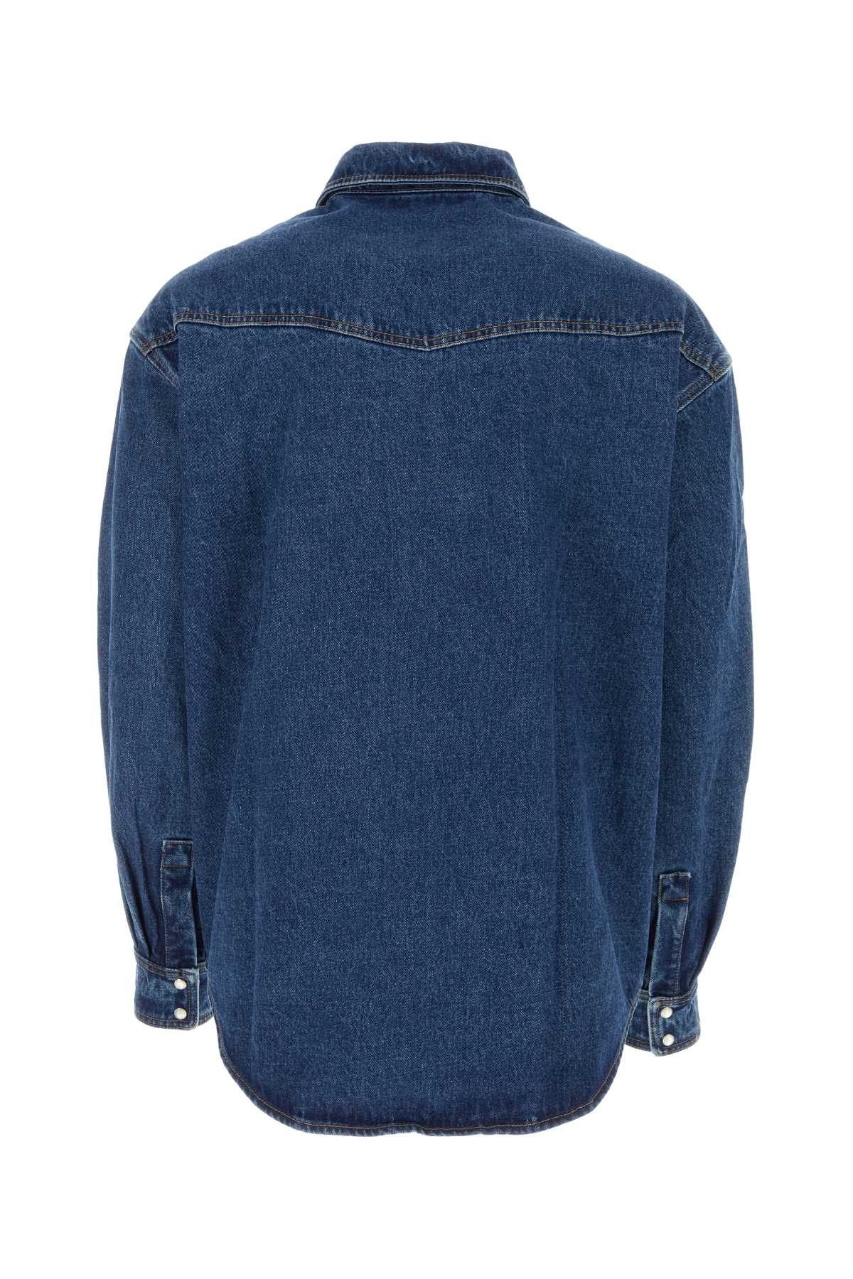 [Palm Angels] Shirts Long Sleeve SS24 PMYD023R24DEN002 4001