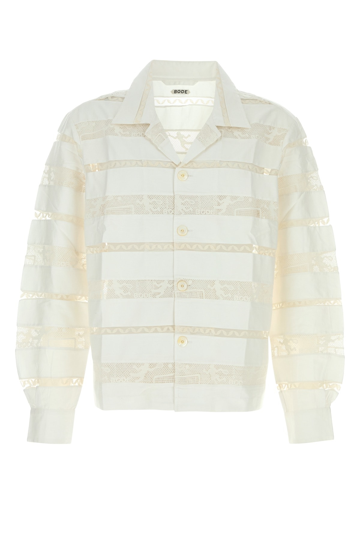 [BODE] Shirts Long Sleeve FW24 MRF24SH040 CREAM