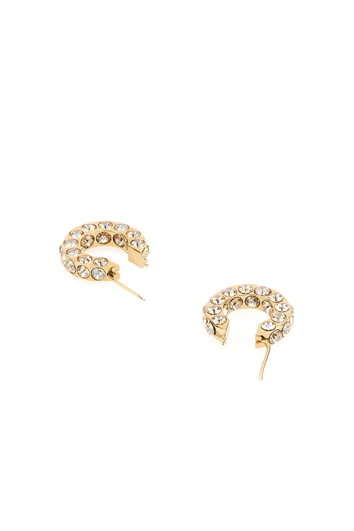 [Amina Muaddi] Earring SS24 JAHHOOPSMALL GOLHONCRYGOL