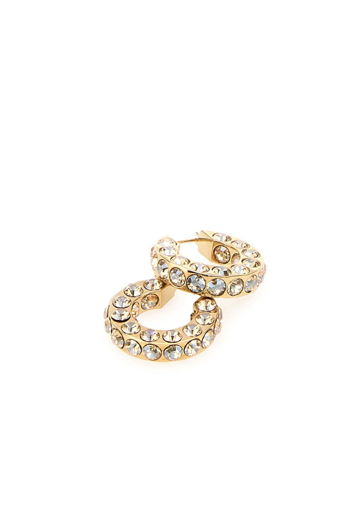 [Amina Muaddi] Earring SS24 JAHHOOPSMALL GOLHONCRYGOL