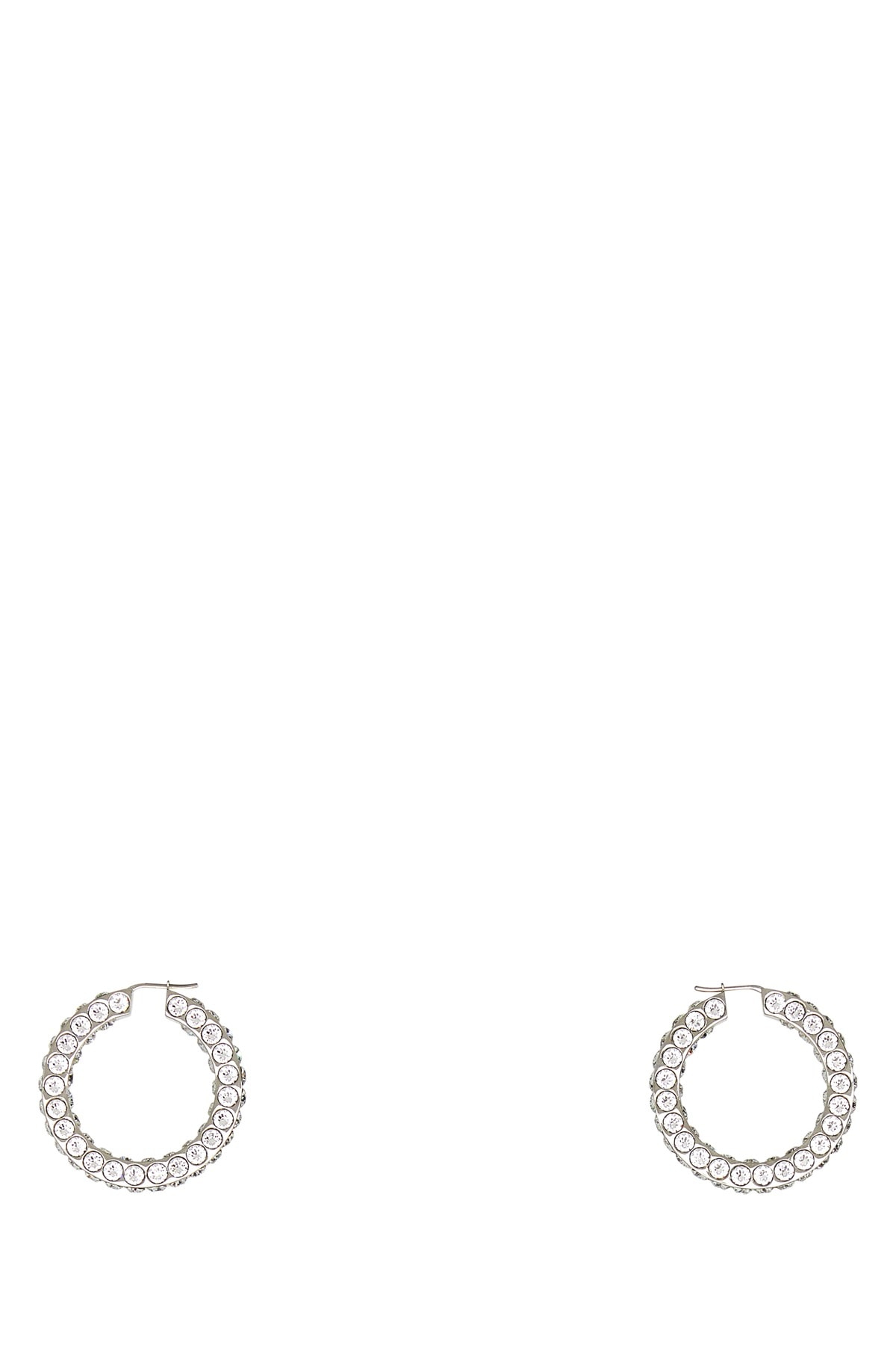 [Amina Muaddi] Earring FW23 JAHHOOPBIG WHICRYSILBASE