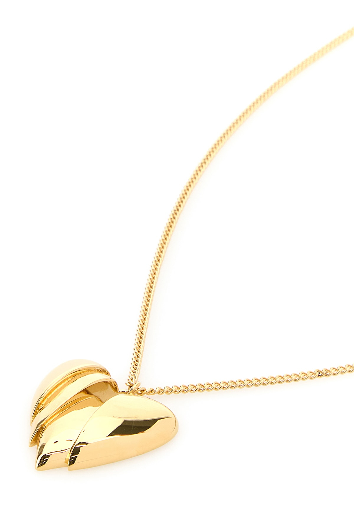 [Amina Muaddi] Necklace FW24 HEARTBREAKERNECK GOLD