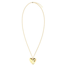 [Amina Muaddi] Necklace FW24 HEARTBREAKERNECK GOLD
