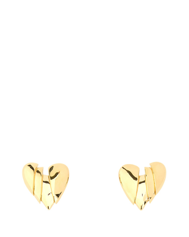 [Amina Muaddi] Earring FW24 HEARTBREAKEREARR GOLD