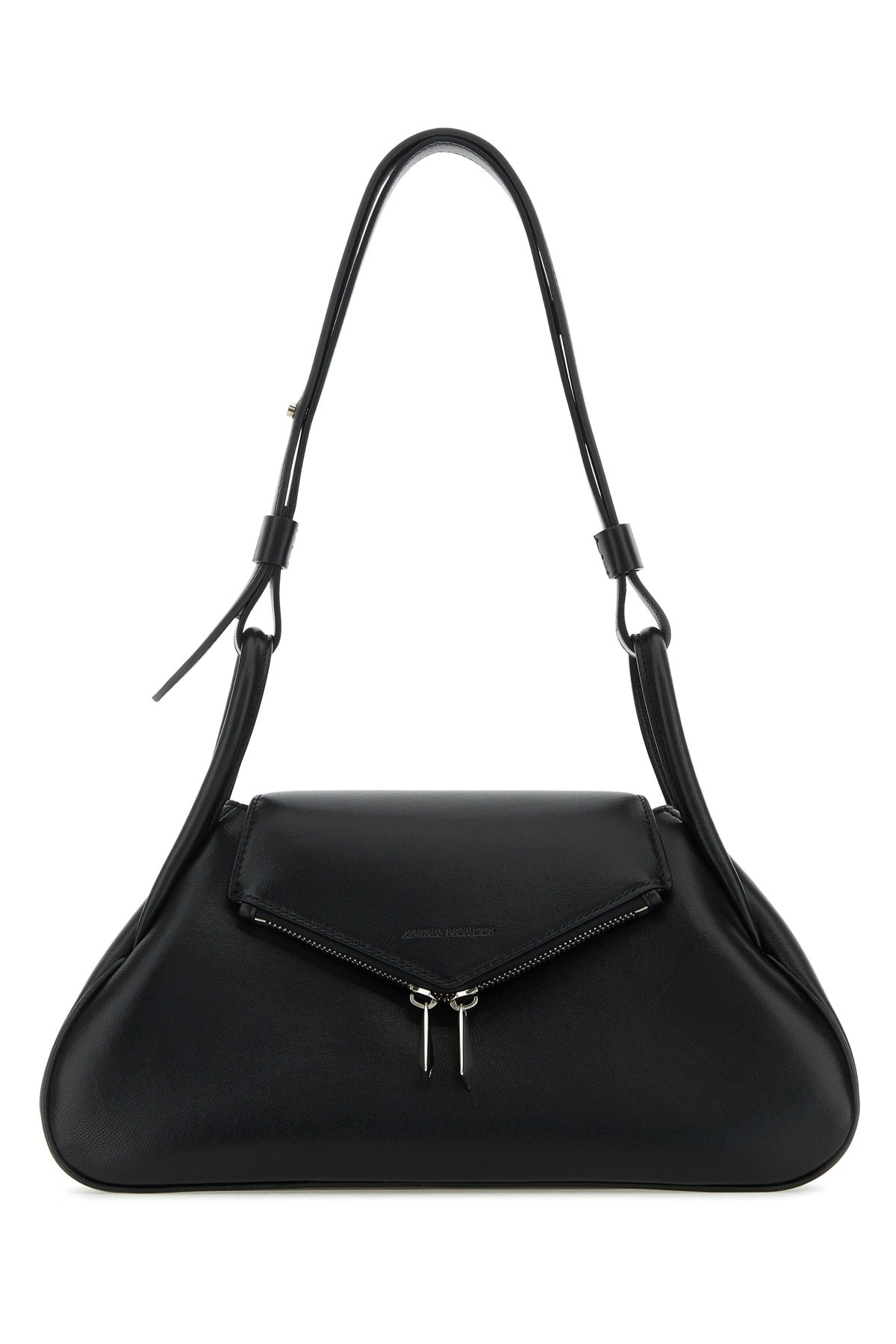 [Amina Muaddi] Minibag FW24 GEMINISMALL BLKSIL