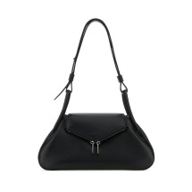 [Amina Muaddi] Minibag FW24 GEMINISMALL BLKSIL