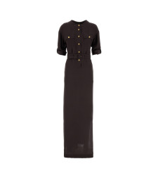 [Tom Ford] Short sleeve dress SS25 AB3427FAX1311 KB922
