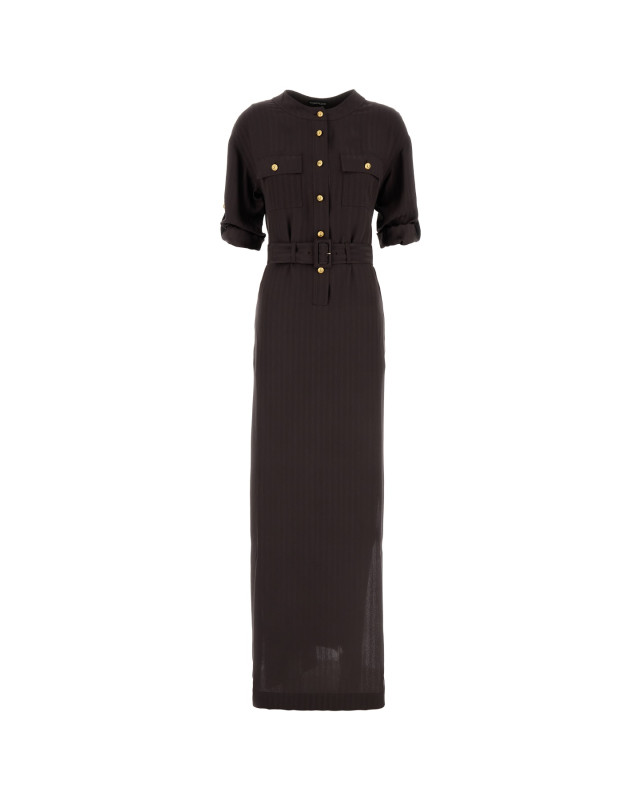 [Tom Ford] Short sleeve dress SS25 AB3427FAX1311 KB922
