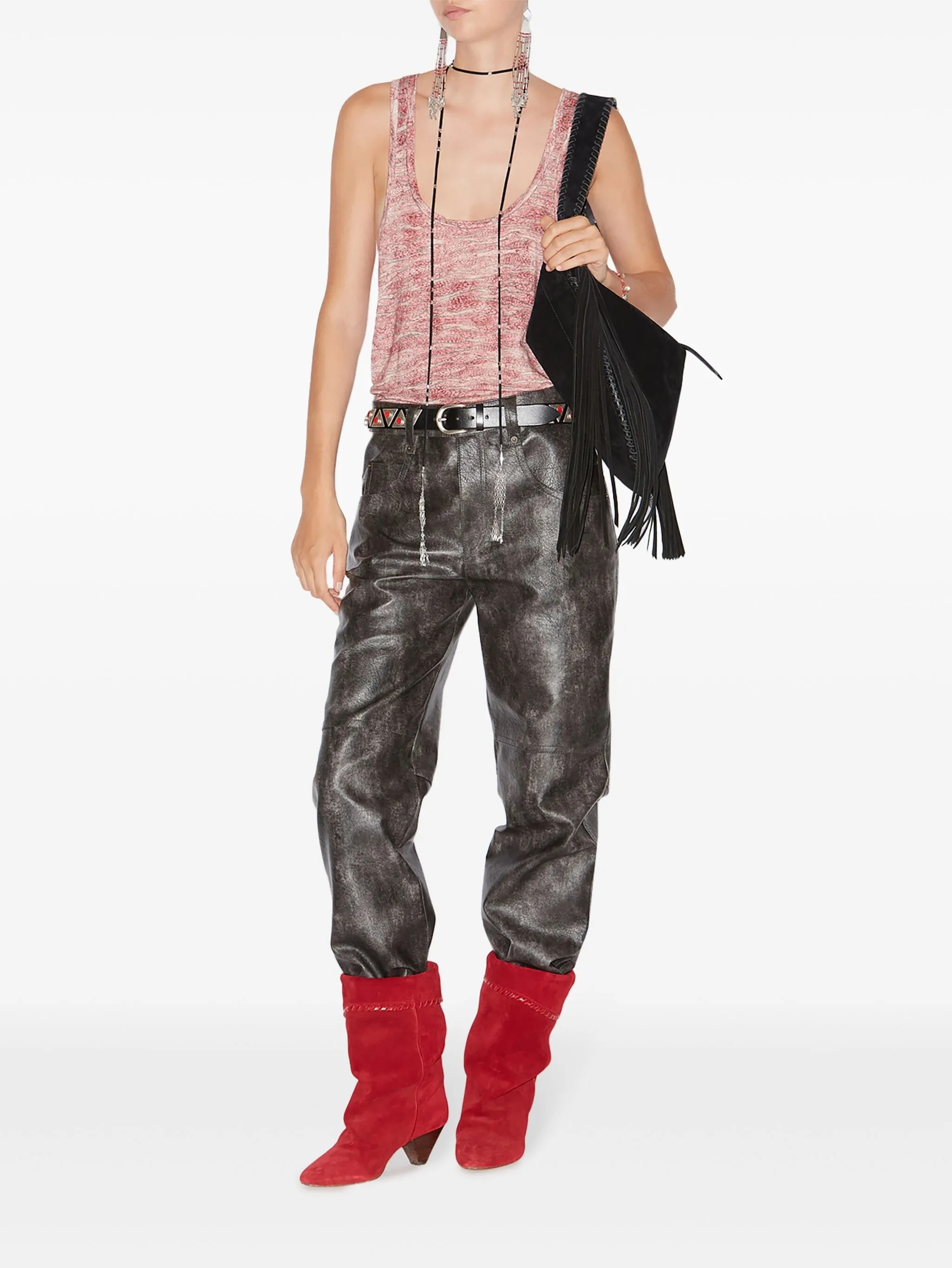[Marant Etoile] Trousers SS25 PA0519FAC1B01E