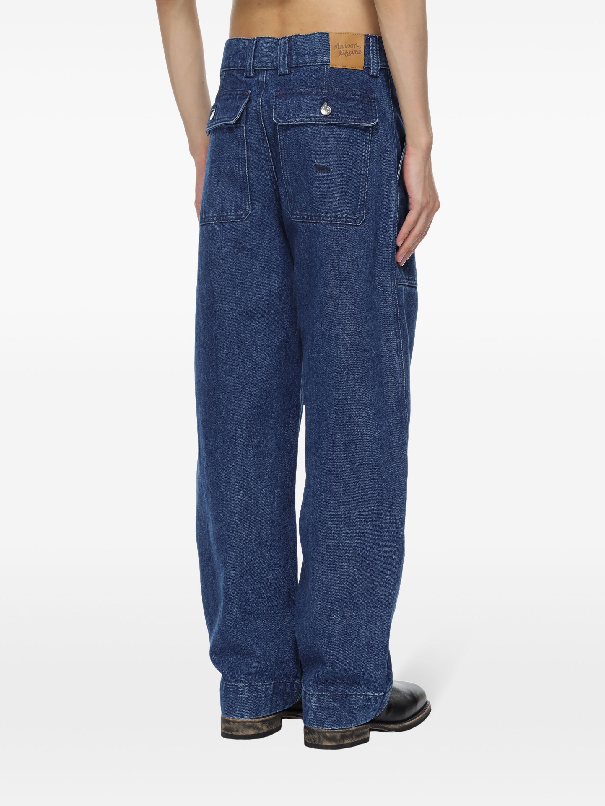 [MAISON KITSUNE] Trousers FW24 NM01108WW5023