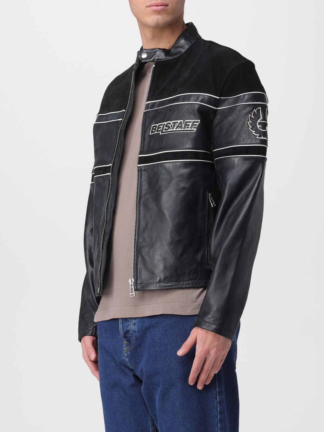 [Belstaff] Leather Jacket SS26 106131 BLACK