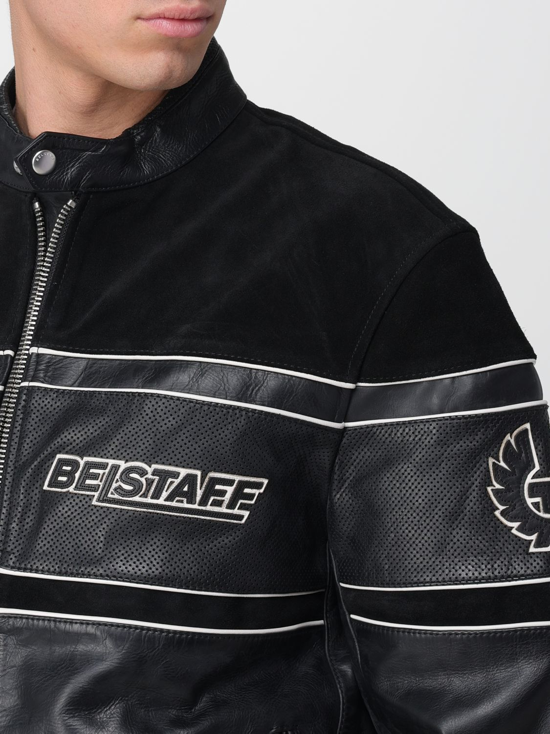 [Belstaff] Leather Jacket SS26 106131 BLACK