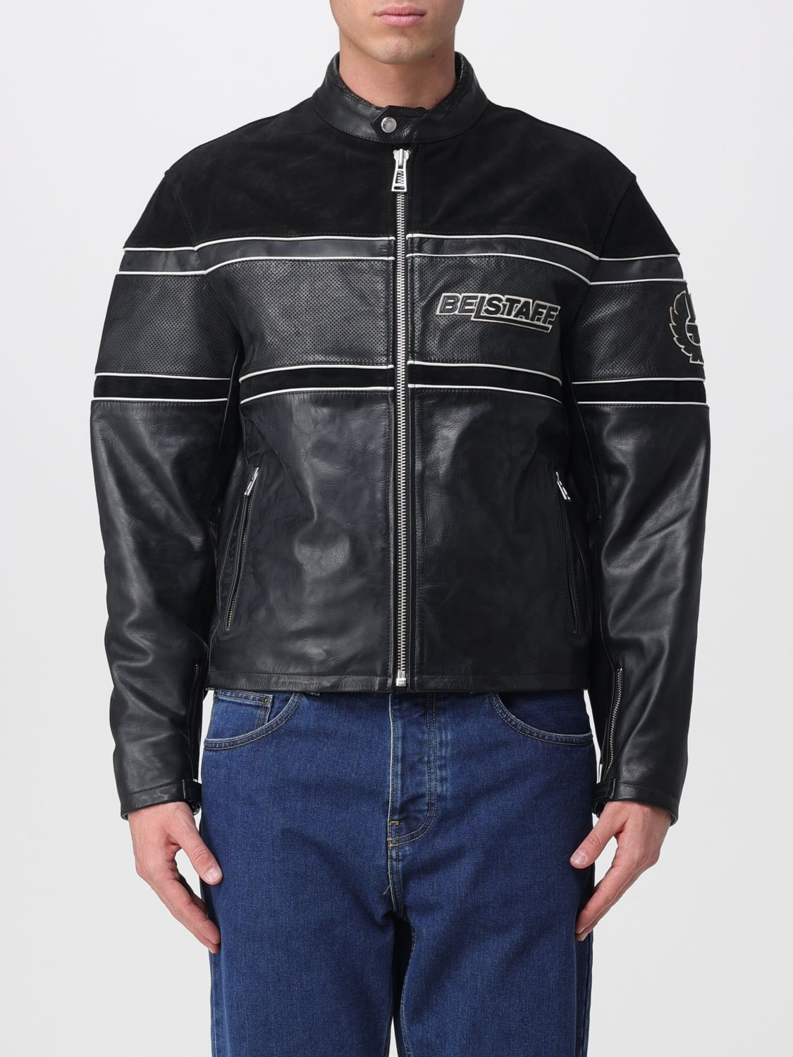 [Belstaff] Leather Jacket SS26 106131 BLACK