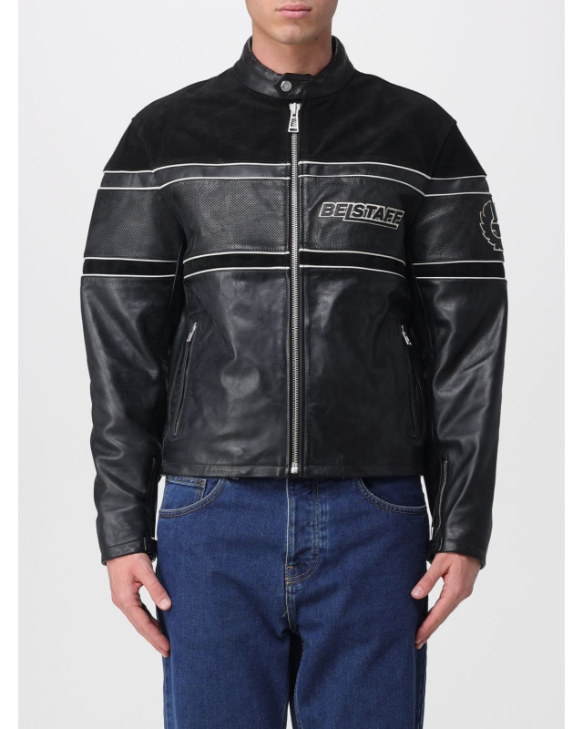 [Belstaff] Leather Jacket SS26 106131 BLACK