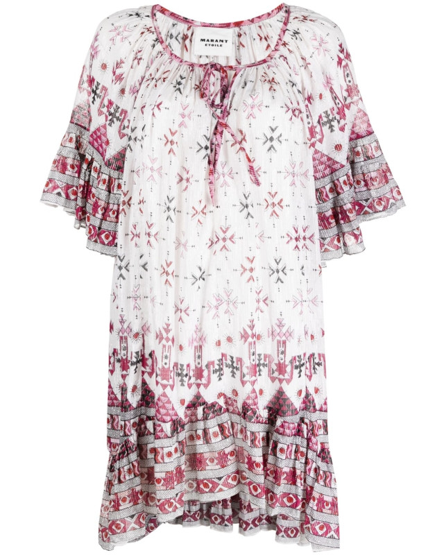[Isabel Marant Etoile] Short sleeve dress SS23 RO0047FBA1J53E