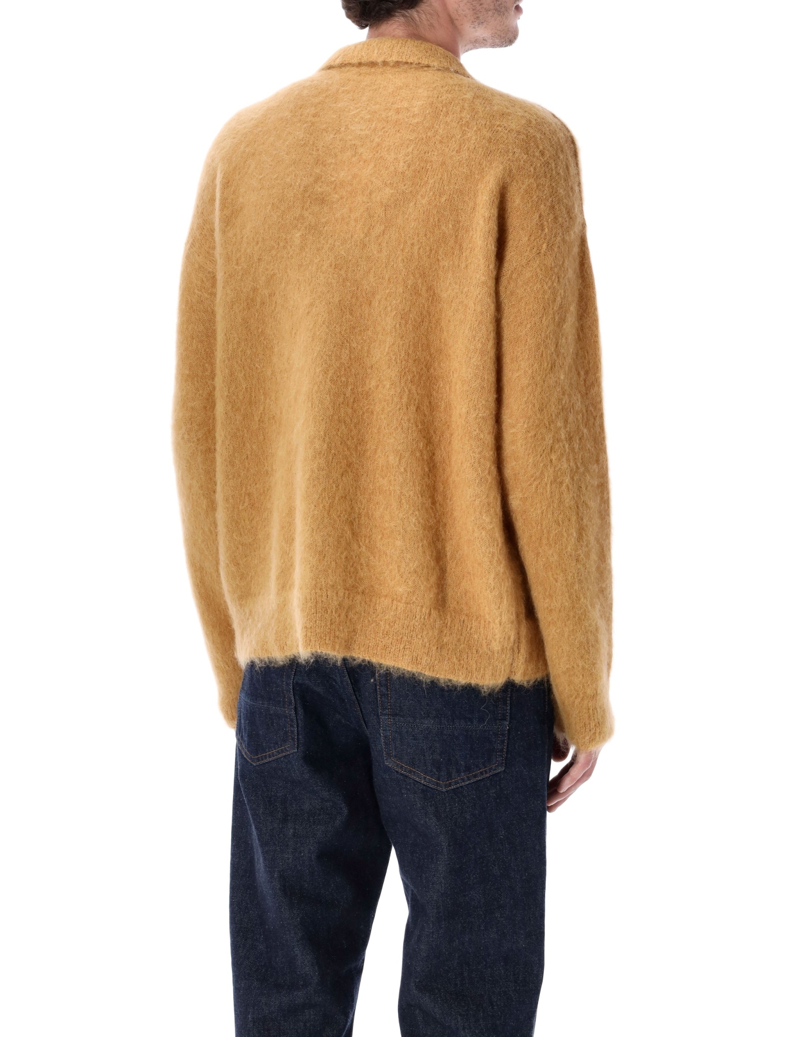 [Rold Skov] Knitwear FW25 BASICPOLOWMUSTARD