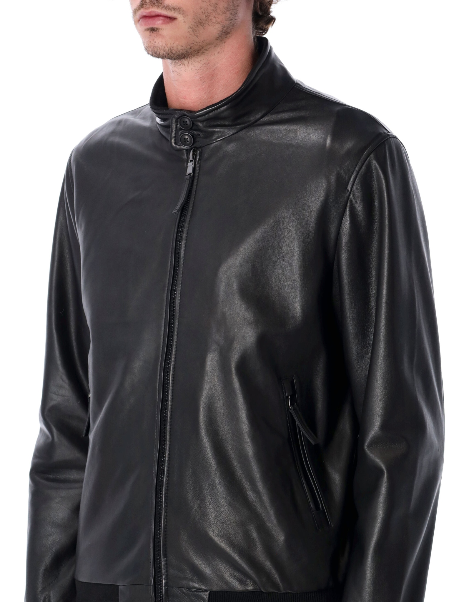 [SWORD] Coat FW25 SA25-5654NAPPABLACK