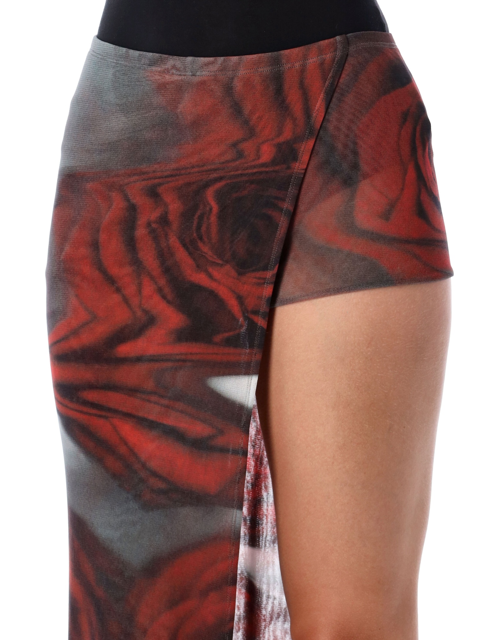 [JEAN PAUL GAULTIER] Midi skirt FW25 SK016M011P010230