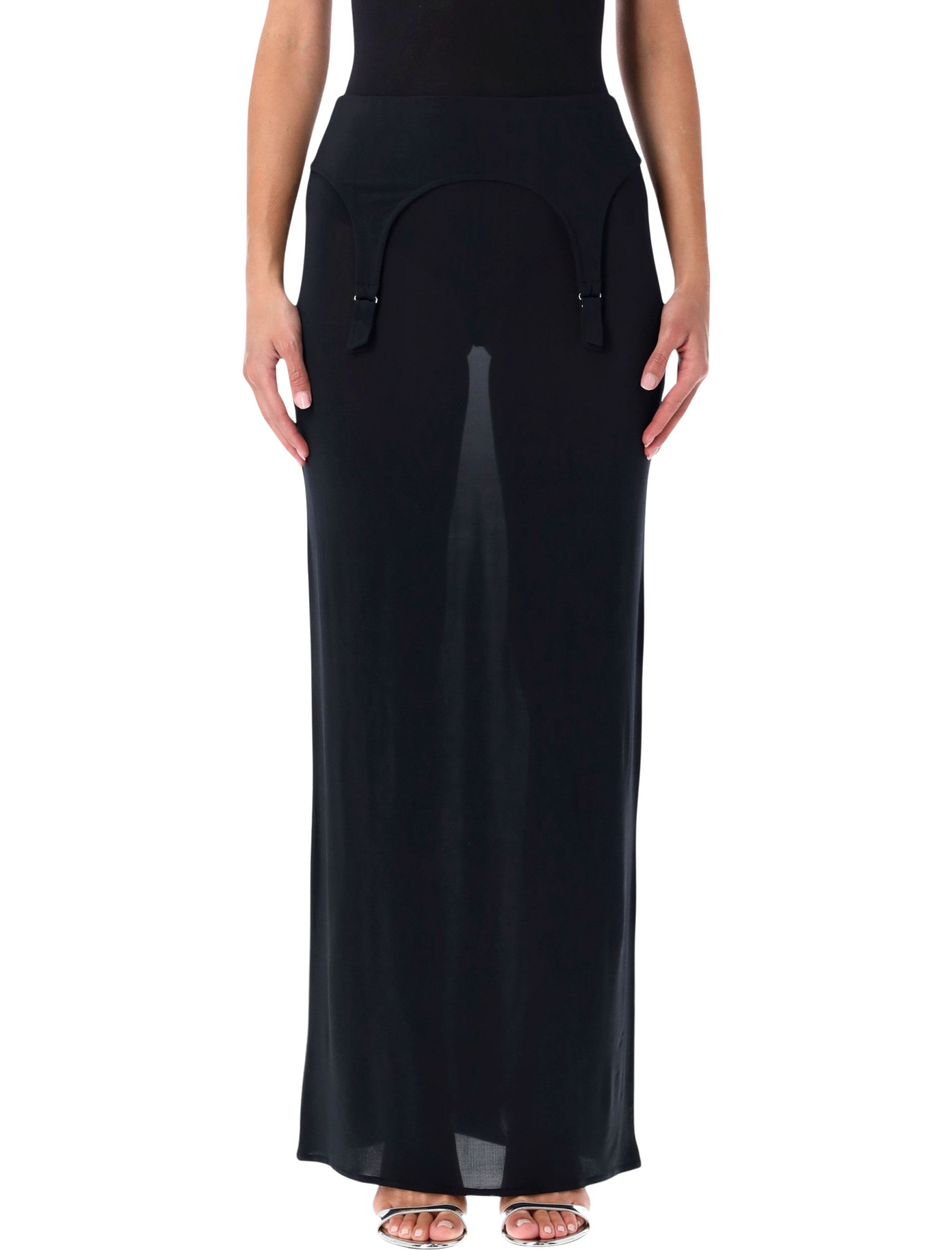 [JEAN PAUL GAULTIER] Midi skirt FW25 SK022J02584