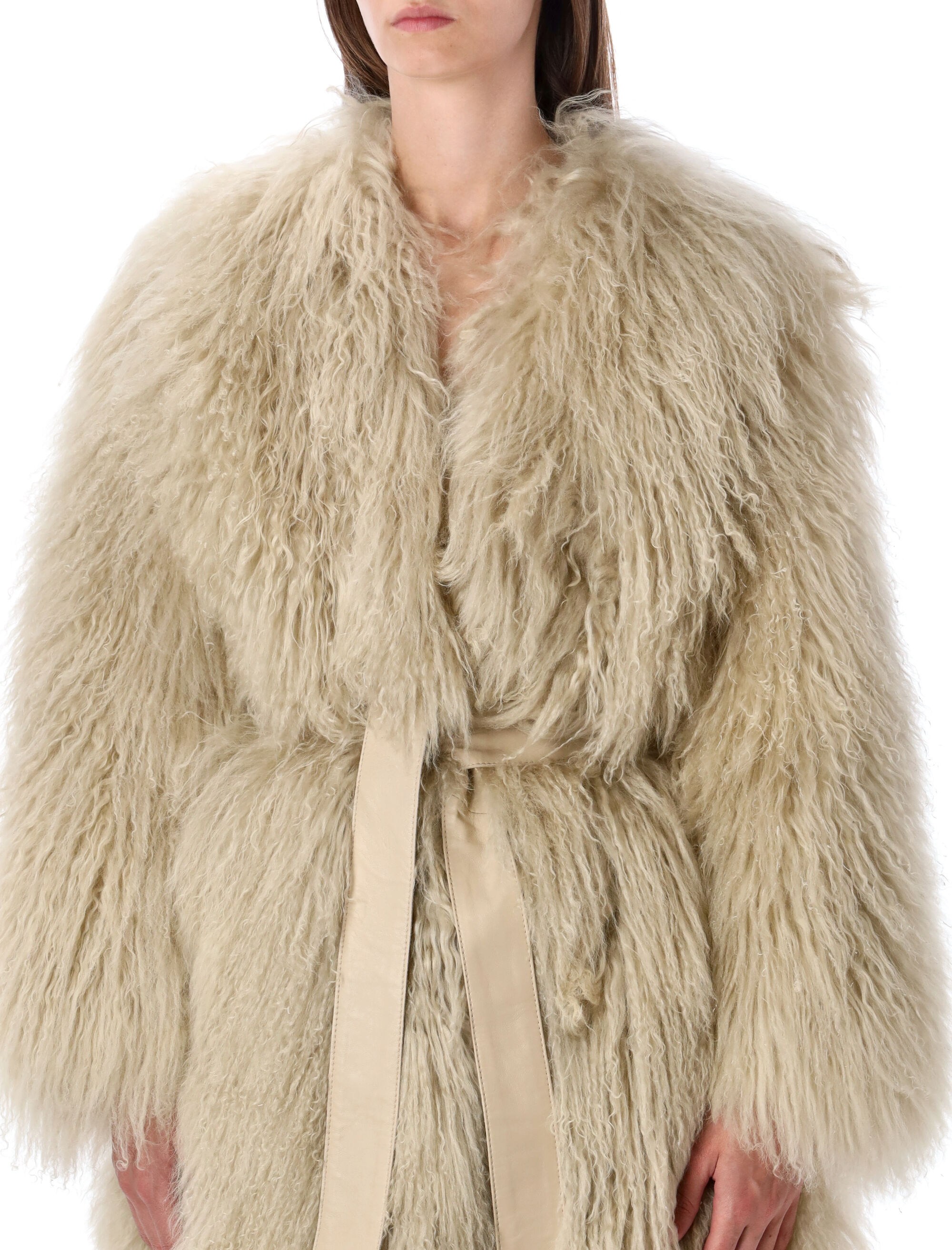 [SWORD] Fur Jacket FW25 9016BEIGE