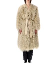 [SWORD] Fur Jacket FW25 9016BEIGE