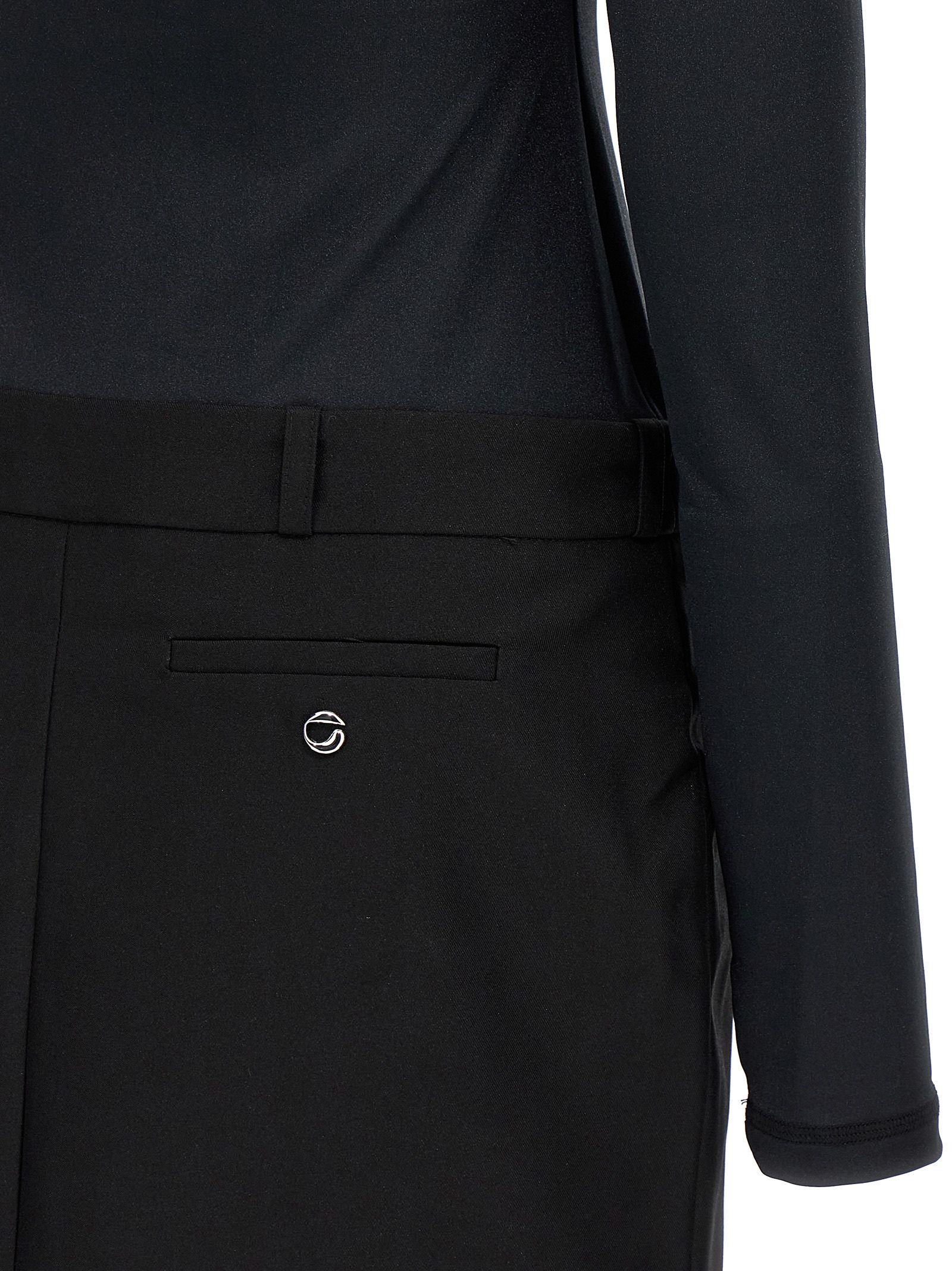[Coperni] Long sleeve dress FW24 COPR140545BLK