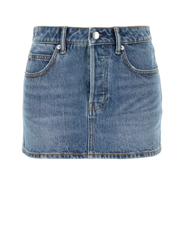 [ALEXANDER WANG] Mini skirt SS25 4DC4245476 473