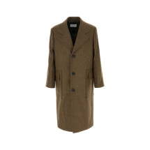 [Salvatore Ferragamo] Coat FW24 144328778553 OLIVE