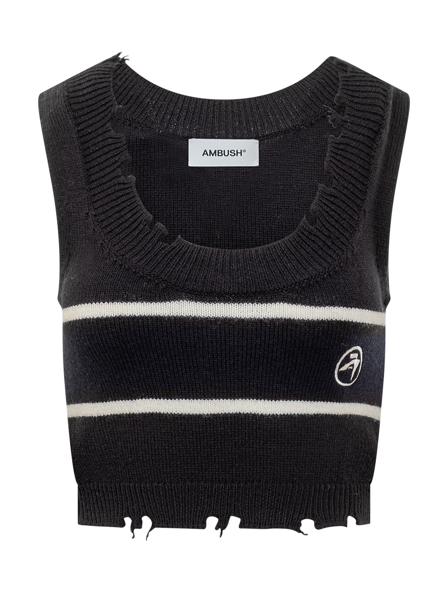 [Ambush] T-shirts Sleeveless FW24 BWHT003F24KNI001 1031