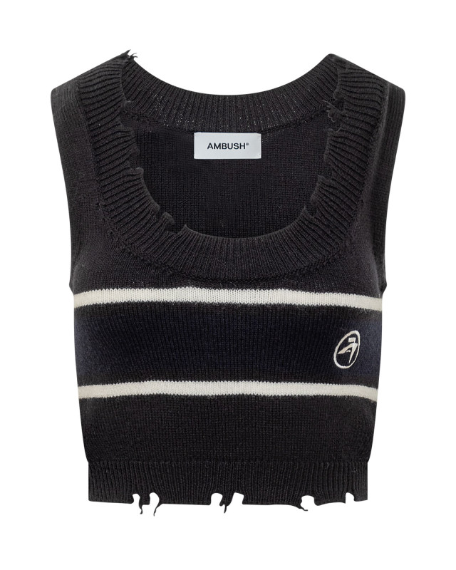 [Ambush] T-shirts Sleeveless FW24 BWHT003F24KNI001 1031