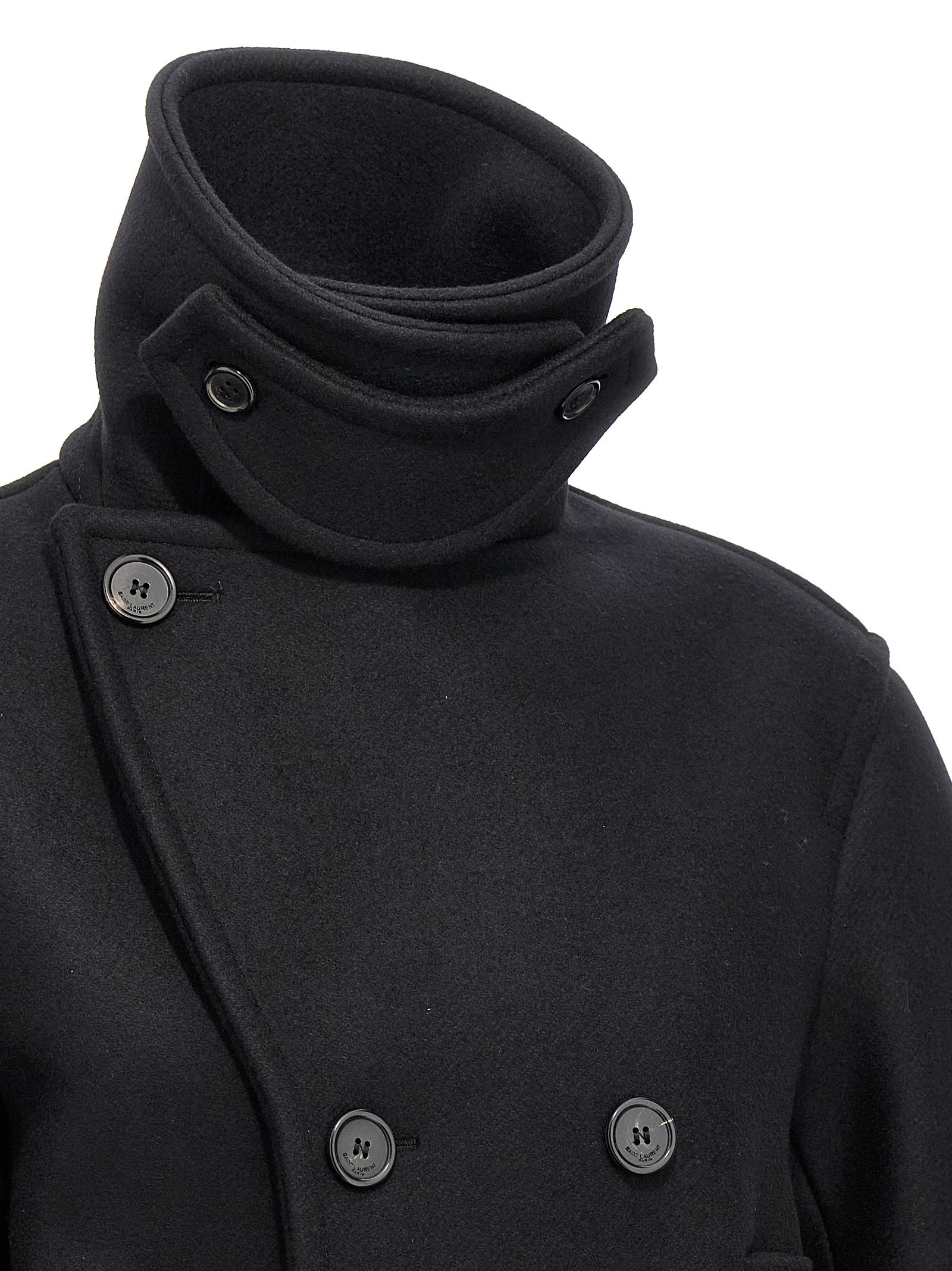 [Saint Laurent] Coat FW24 810508Y080W1000