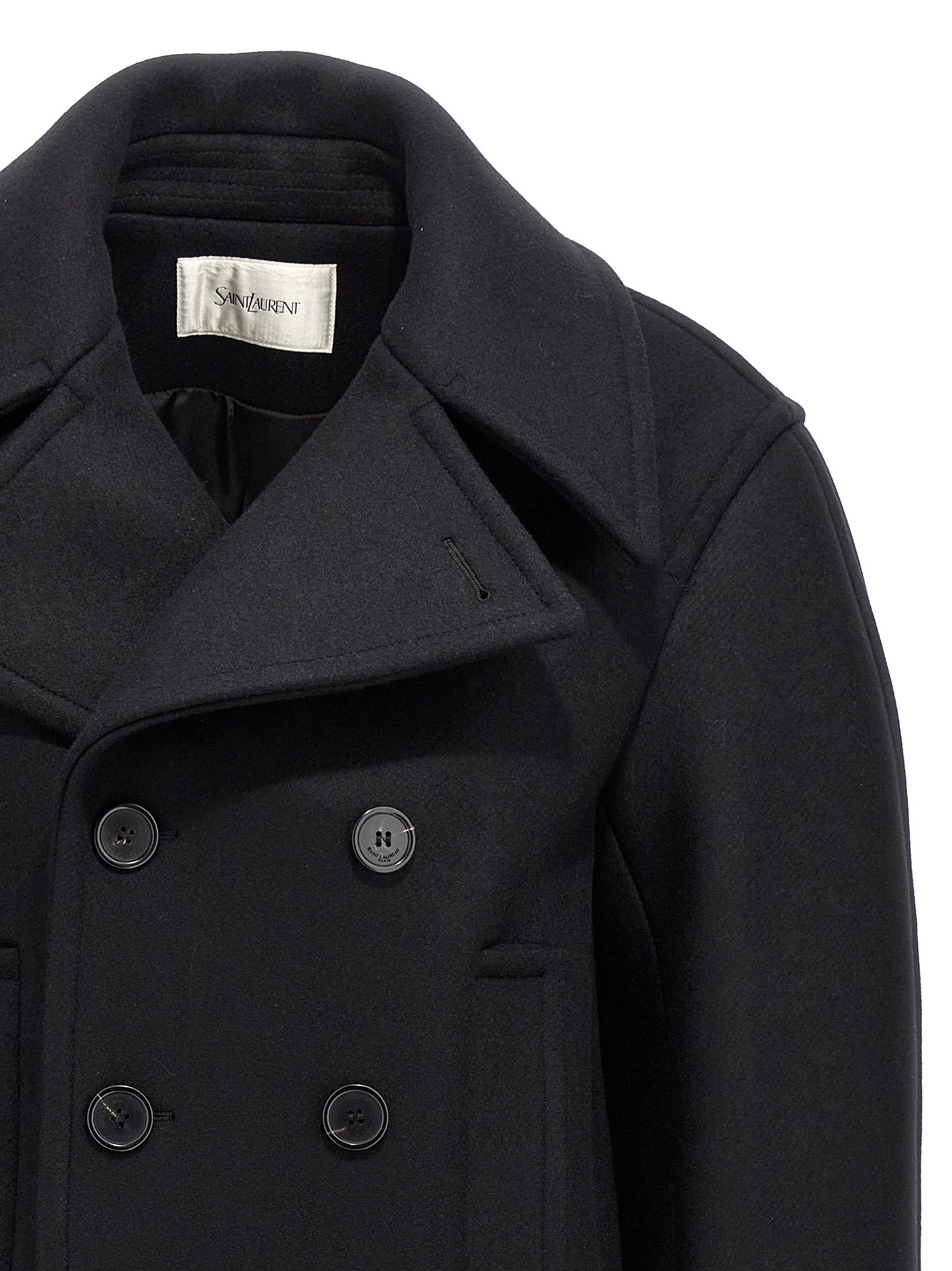 [Saint Laurent] Coat FW24 810508Y080W1000