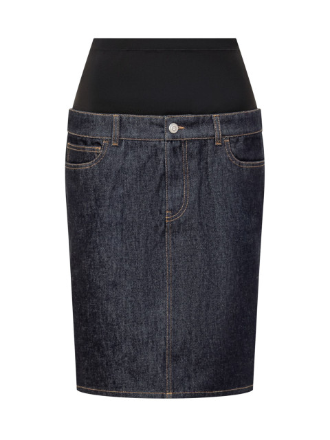[Coperni] Midi skirt FW24 COPJ62F2011 BLKBLU
