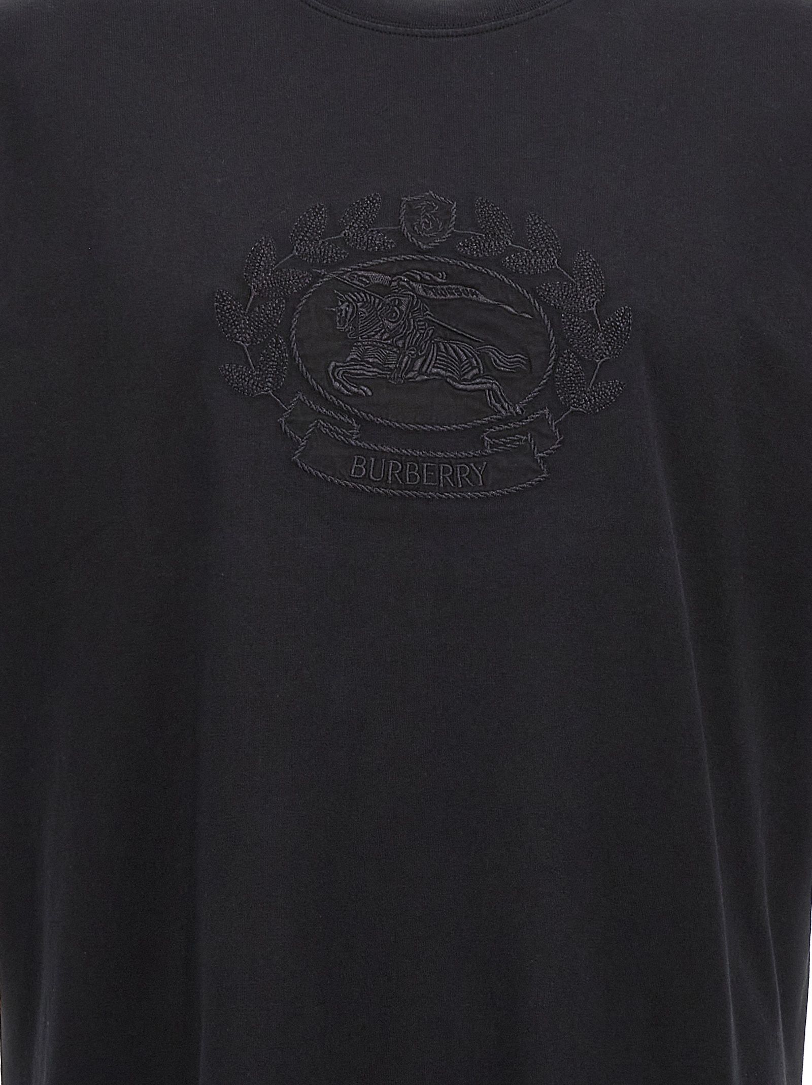[Burberry] T-shirts Short Sleeve FW24 8095104BLACK