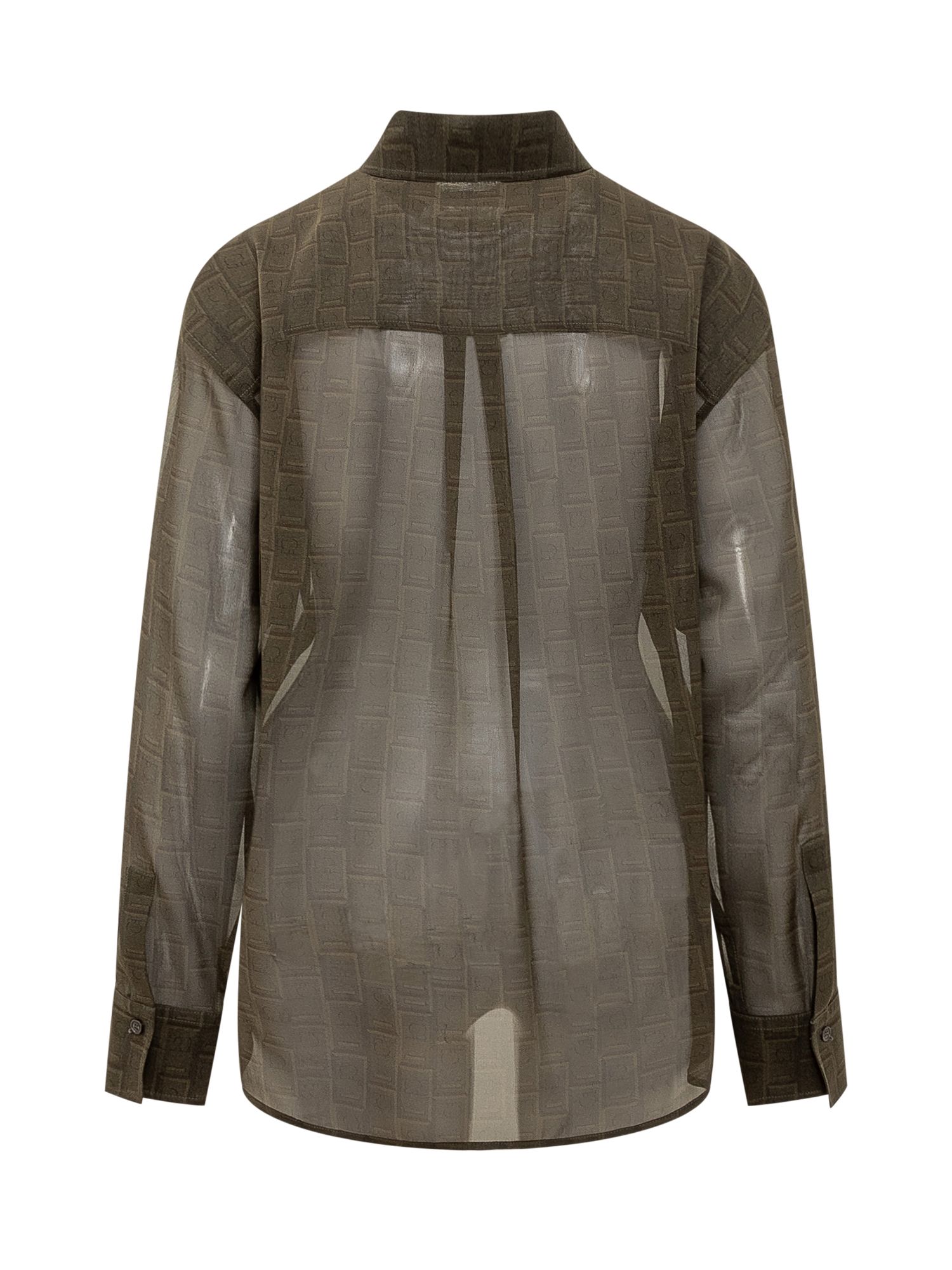 [Ferragamo] Shirts Long Sleeve FW24 13G356 777868