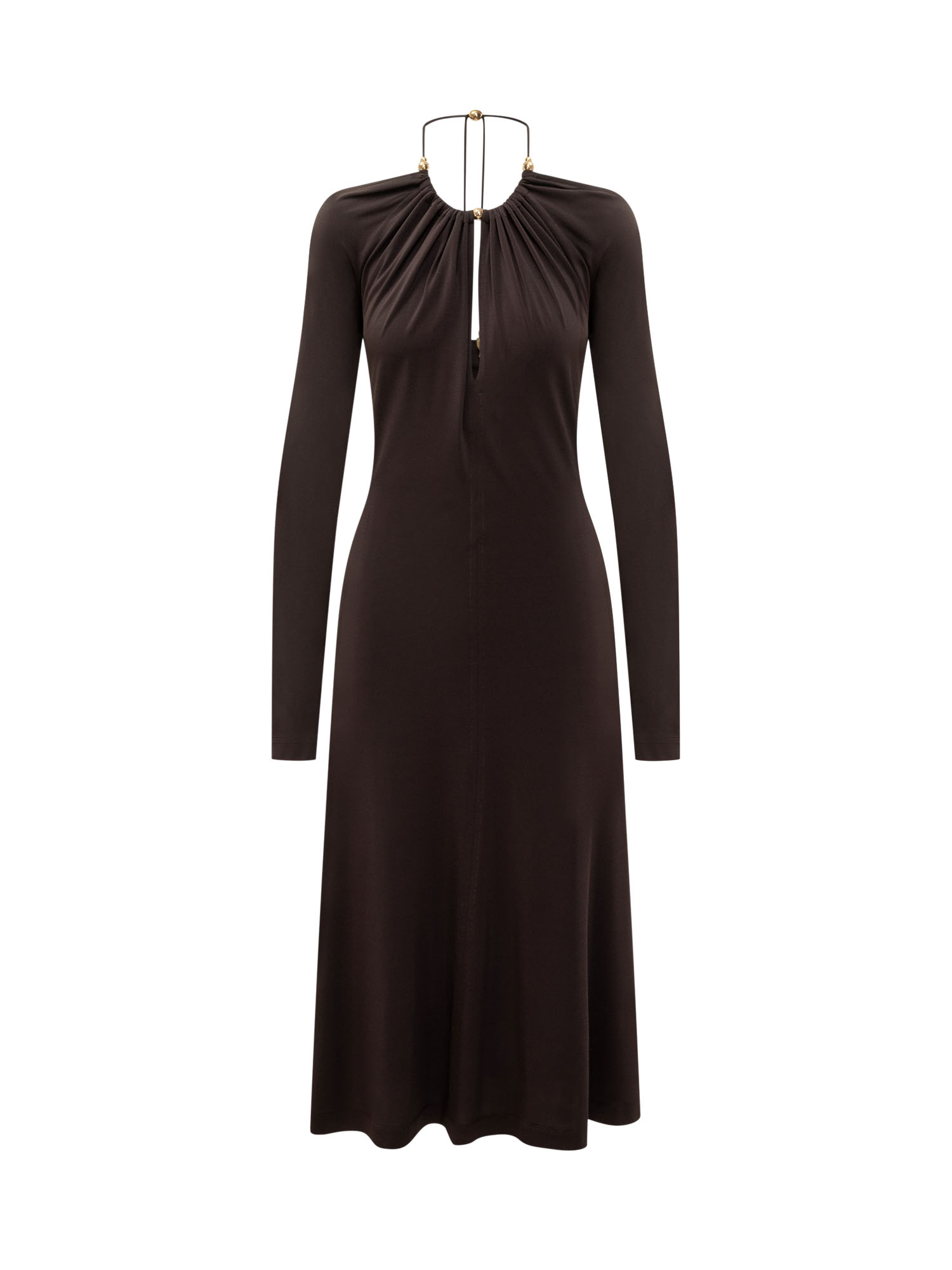 [Ferragamo] Long sleeve dress FW24 13F628 775659