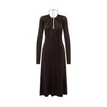 [Ferragamo] Long sleeve dress FW24 13F628 775659