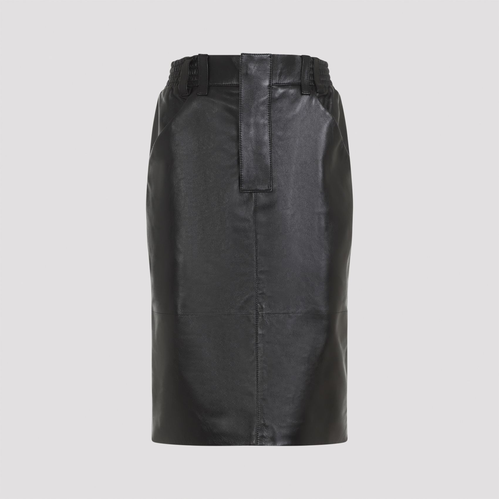 [Saint Laurent] Midi skirt FW25 803422.YC2TE