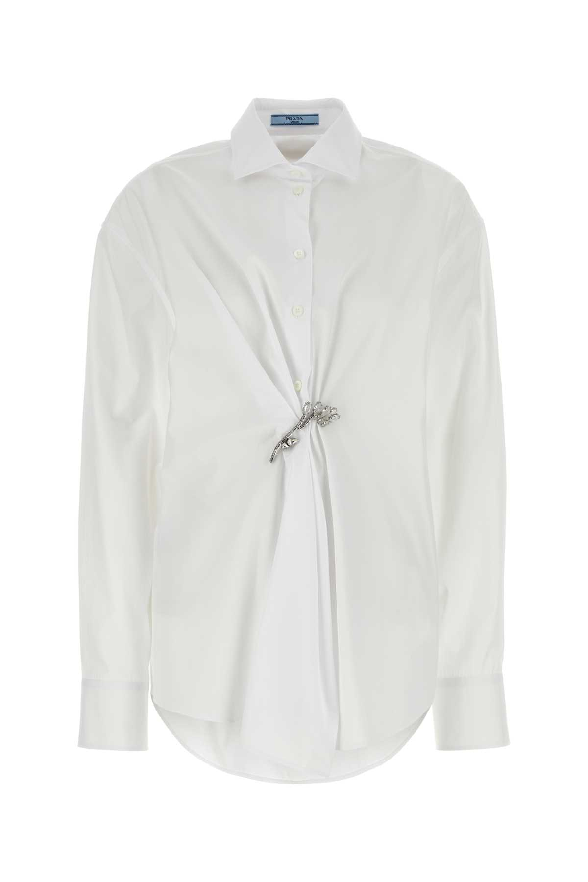 [Prada] Shirts Long Sleeve SS25 P451HRSOOO1XV2 F0009