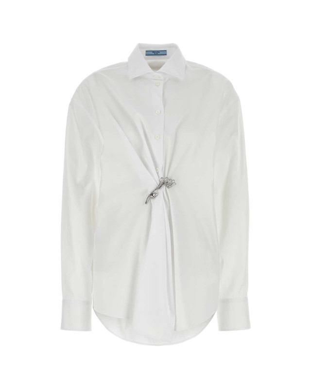 [Prada] Shirts Long Sleeve SS25 P451HRSOOO1XV2 F0009
