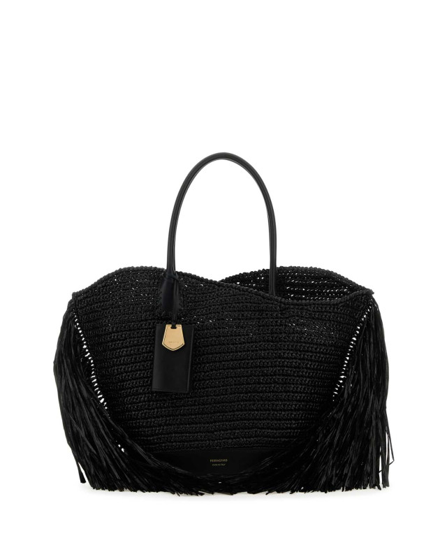 [Salvatore Ferragamo] Tote bag FW24 218987773834 NERONERONERO