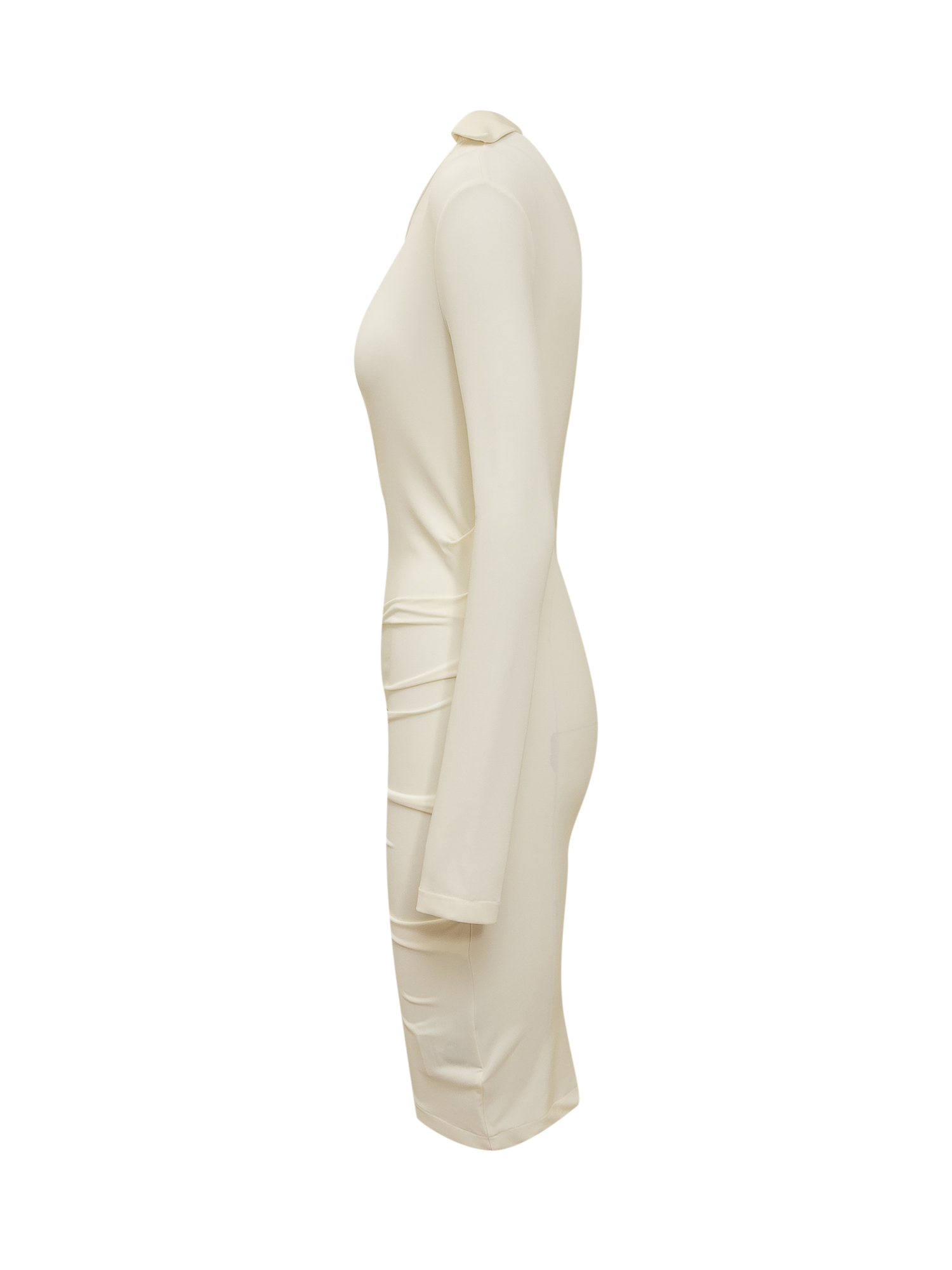 [Off-White] Long sleeve dress SS23 OWDB460S23FAB001 0400