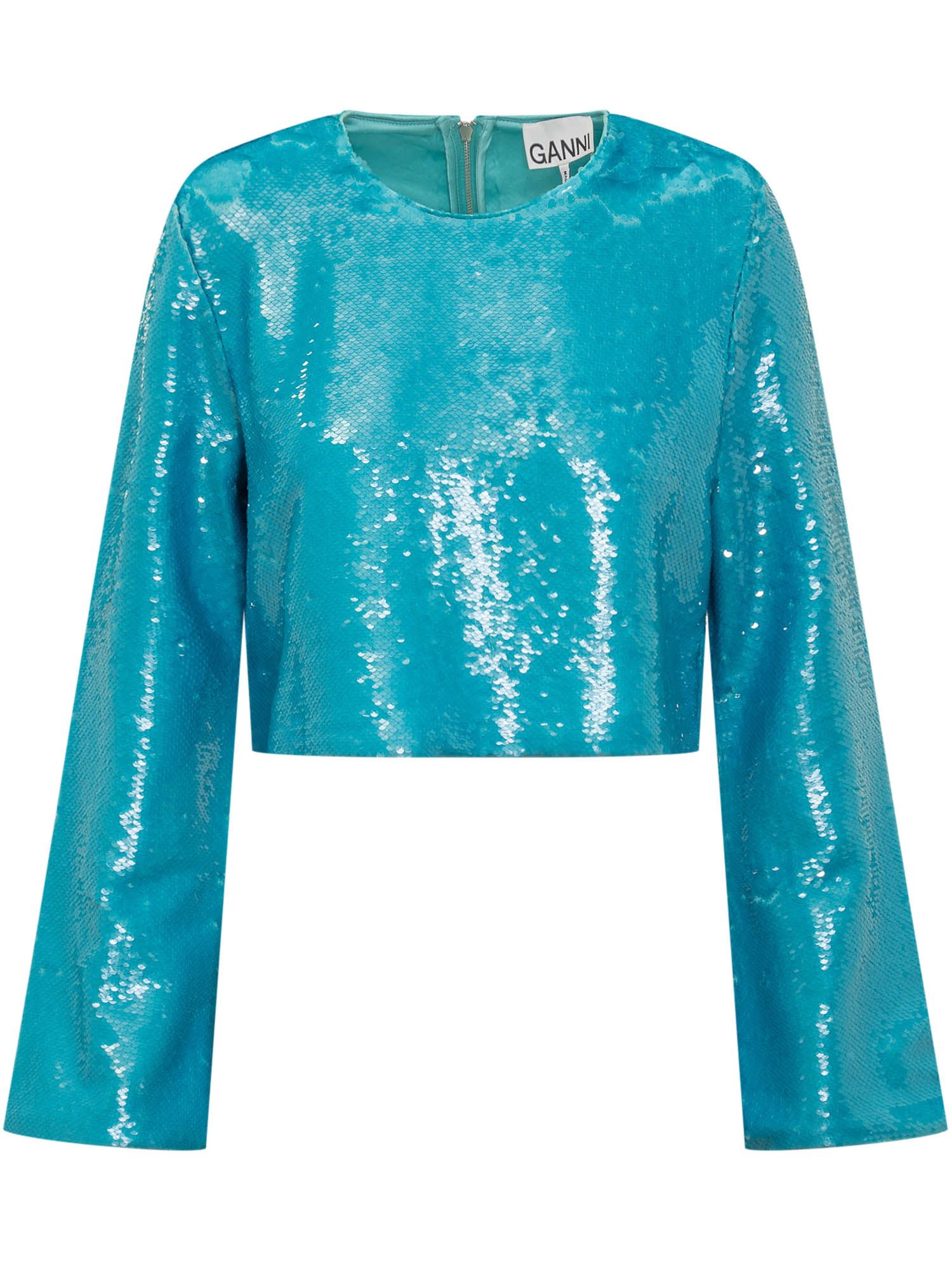 [GANNI] Blouse SS23 F7739 803