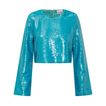 [GANNI] Blouse SS23 F7739 803