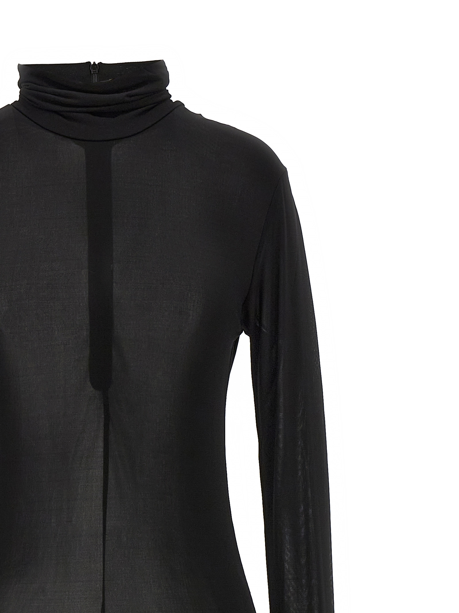 [Isabel Marant] Long sleeve dress FW24 RO0579FAB3K01I01BK