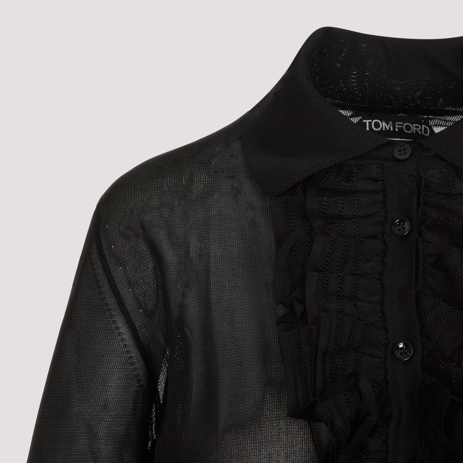 [Tom Ford] T-shirts Long Sleeve SS24 CAK354.YAX673